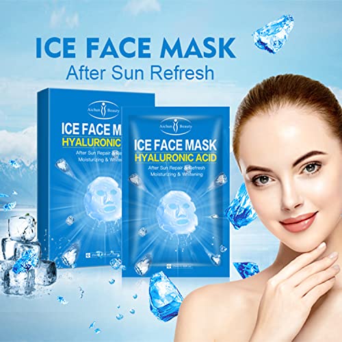 AICHUN BEAUTY Ice maska za lice hijaluronska kiselina nakon popravljanja sunca Refresh Moisturizing ublažava