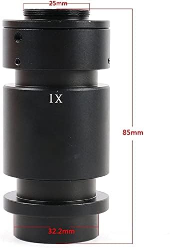 Oprema za mikroskop 0,4 X 1x industrijski mono Adapter za sočiva, Zoom WD-100 objektiv 0,7 X-5x podesivo