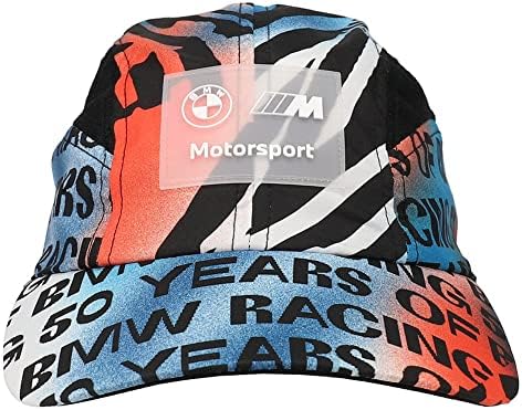 Puma BMW M MotoRsport Izjava Podesivi šešir za navlake Crni
