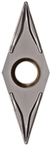 Sandvik Coromant T-Max u karbidni umetak za okretanje, VBGT, dijamant od 35 stepeni, UM Chipbreaker, Gc1515 Grade, višeslojni premaz, VBGT 330-UM, 3/8 iC, ugaoni radijus 0.008