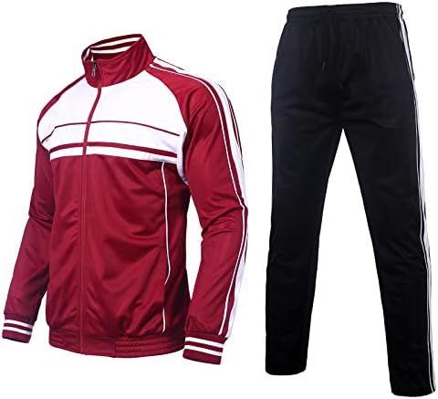 Wearlink muške trakne s dugim rukavima trčanje jogging odijelo dukserice 2 komada track jakna i set