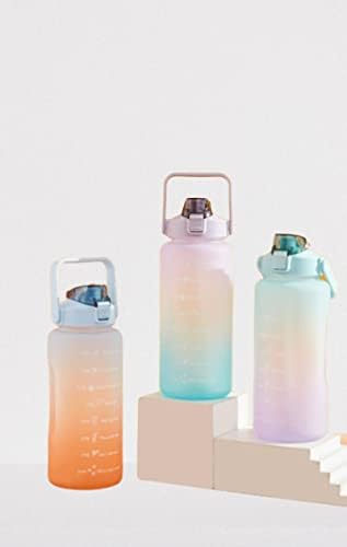 Boca vode od velikog kapaciteta sa slamom gradijentnim hladnjakom vanjskom plastičnom čašicom fitness