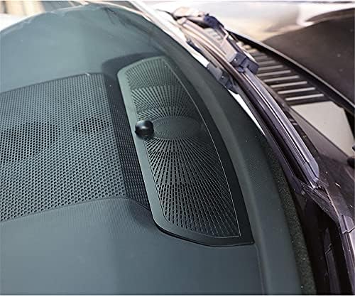 Hageza Unutrašnja aluminijska legura Crna nadzorna ploča Zračni otvor Neto poklopac ploče Fit za Land Rover Defender 90 110 2020 2021 2022 Auto oprema