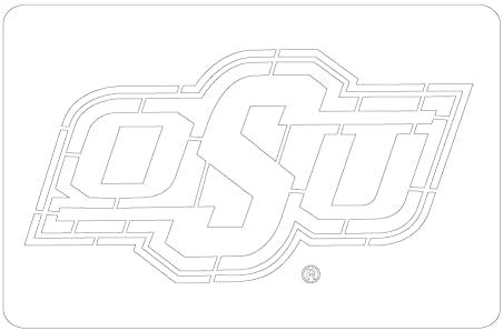 U-šablona Oklahoma State OSU višenamjenska šablona-OSUOOS-501
