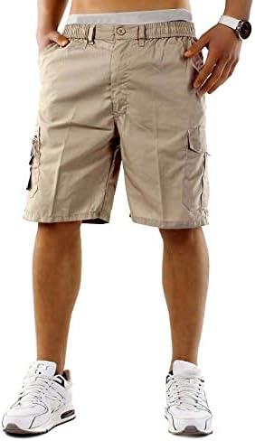 Muški teretni kratke hlače Pantne casual čiste boje na otvorenom Zippers Pocket plaža Radne pantalone