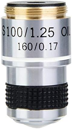 LIUTT 100x 185 biološki mikroskop ahromatski ciljevi sočiva profesionalni alat 160/0.17