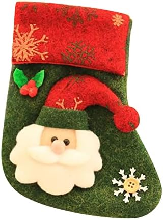 Kehome Fancy Ornament Kuke Božićno uređenje Dobavljači Božićne čarape Božićne scene ukrasi Božićni mini čarape