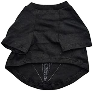 Petmont Casual T-Shirt za kućne ljubimce Desing: Tuxedo Crna odlična za male i srednje pse veličine