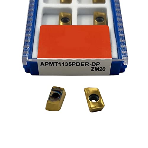 GBJ 10kom APMT1135PDER DP ZM20 glodalice alati za sečenje za Bap300r umetci za okretanje držači alata obrada za delove od tvrdog čelika i nerđajućeg gvožđa