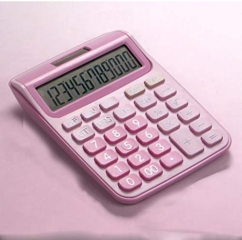 Cujux 12-znamenkasti kalkulator kalkulatora Veliki tasteri Finansijski poslovni računovodstveni alat Veliki dugmad baterija i solarna snaga