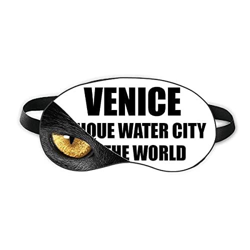 Venecija je jedinstvena vodna gradskih očiju za glavu za oči za tamno kozmetologiju