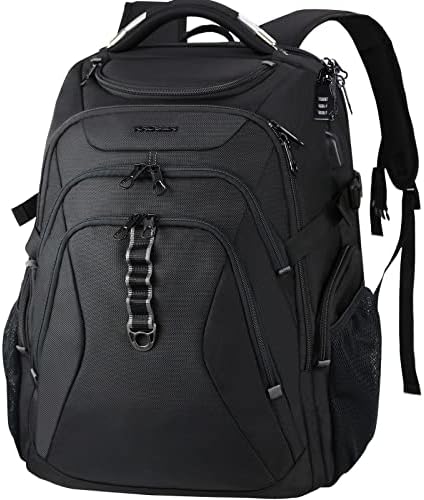 KROSER putni ruksak za Laptop 18,4 inča XXXL Gaming ruksak sa tvrdom školjkom Saferoom RFID džepovi vodoodbojni