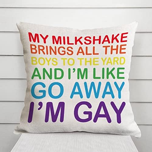 Volim otići jastuk za gay jastuk romantični jastuk za romantični jastuk rodna ravnopravnost LGBTQ gay