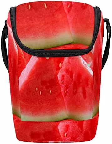 Lagana velika torba za ručak crveno voće lubenica višekratna kutija za ručak za žene i muškarce